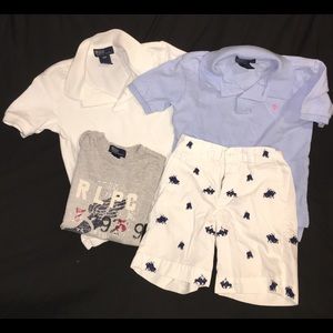 Ralph Lauren Polo Toddler Boys Lot 4/4T